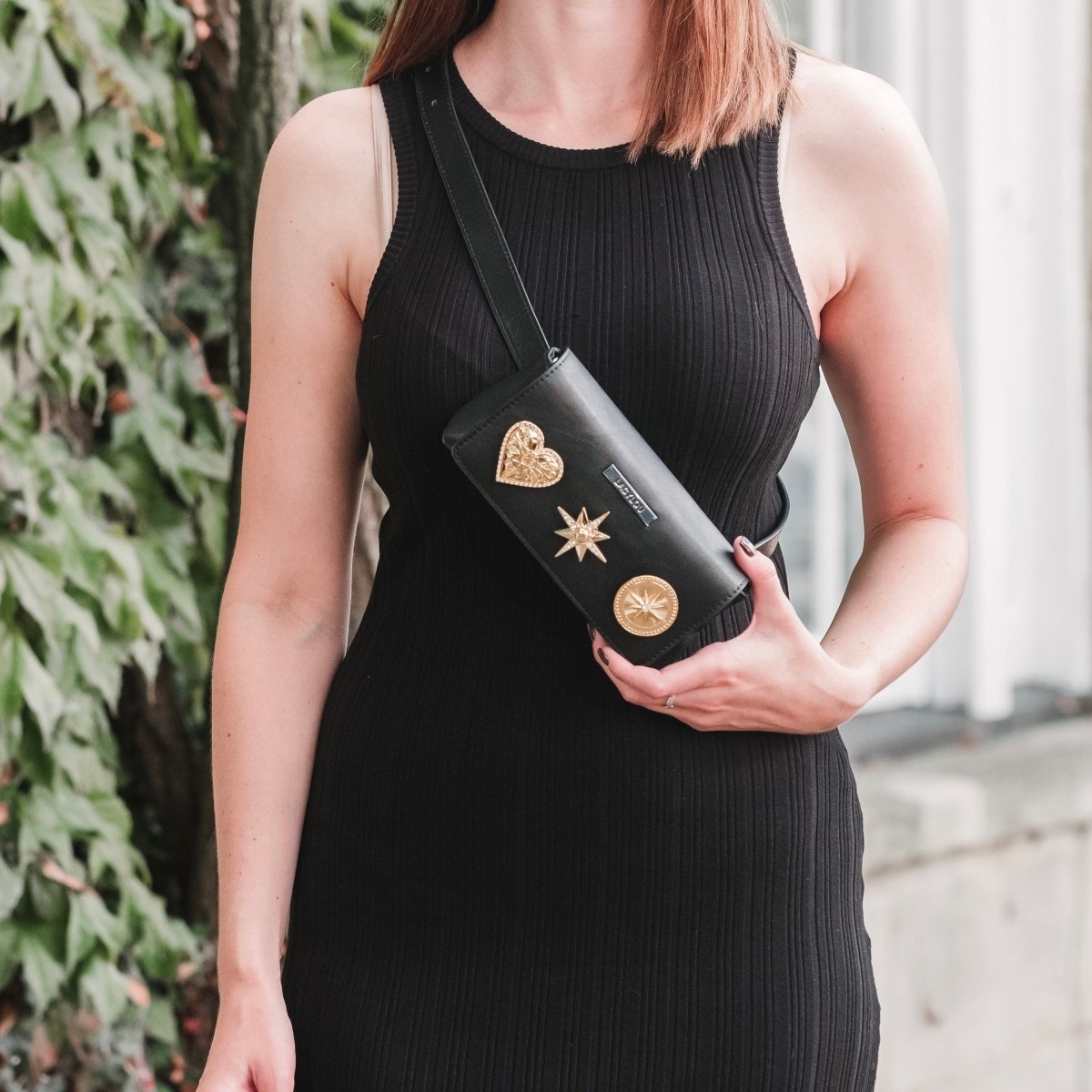 The ChiChi Multi Bag - Midnight Black - lacyloulondon