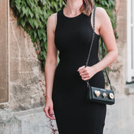 Black Weaved Strap - lacyloulondon