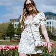 Cream Weaved Strap - lacyloulondon