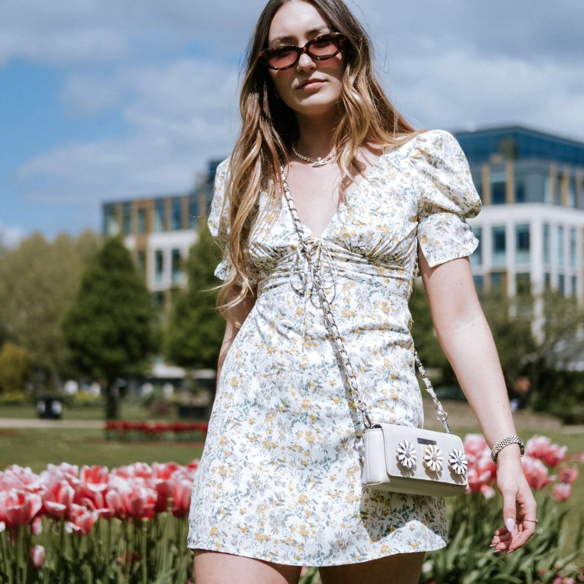 Cream Weaved Strap - lacyloulondon