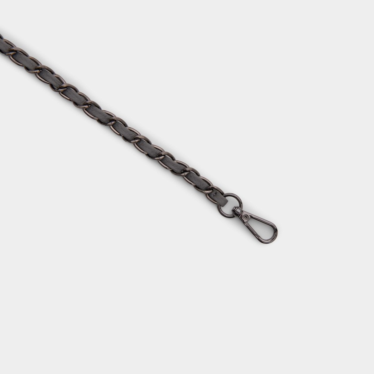 Grey Weaved Strap - lacyloulondon